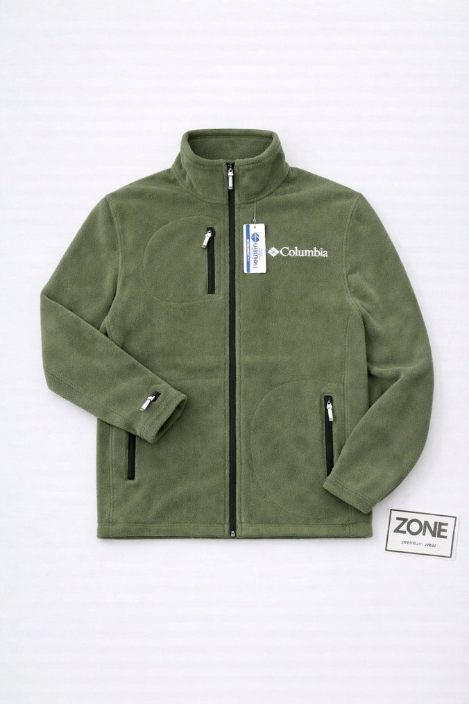 ATÉRA Fermuarlı Polar Ceket | S-5XL - Görsel 3