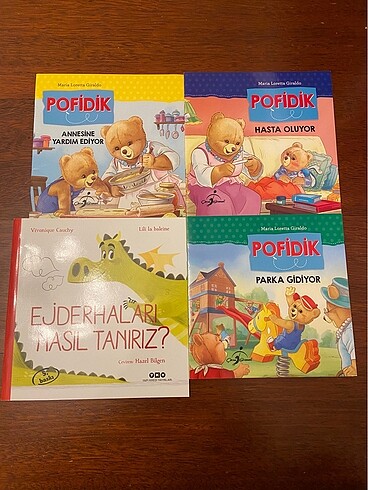 Pofidik çocuklar için hikaye seti