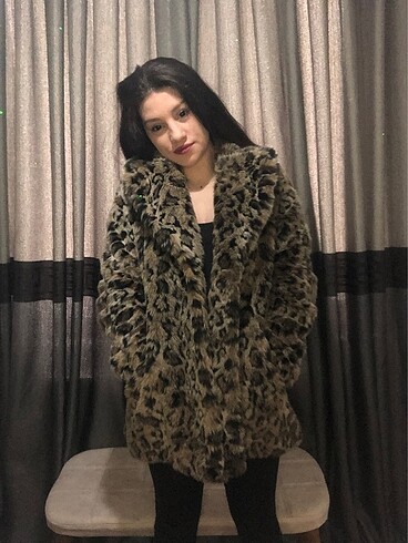 H&M LEOPAR KÜRK