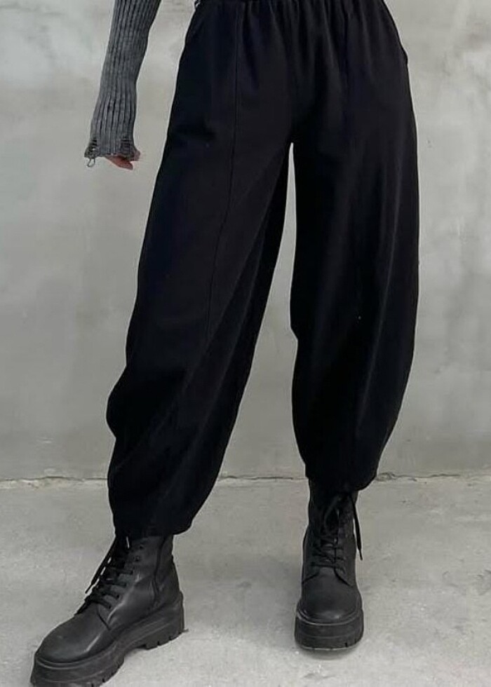 Efsane gabardin kumaş  salvar pantolon beyaz bitmistir - Görsel 2