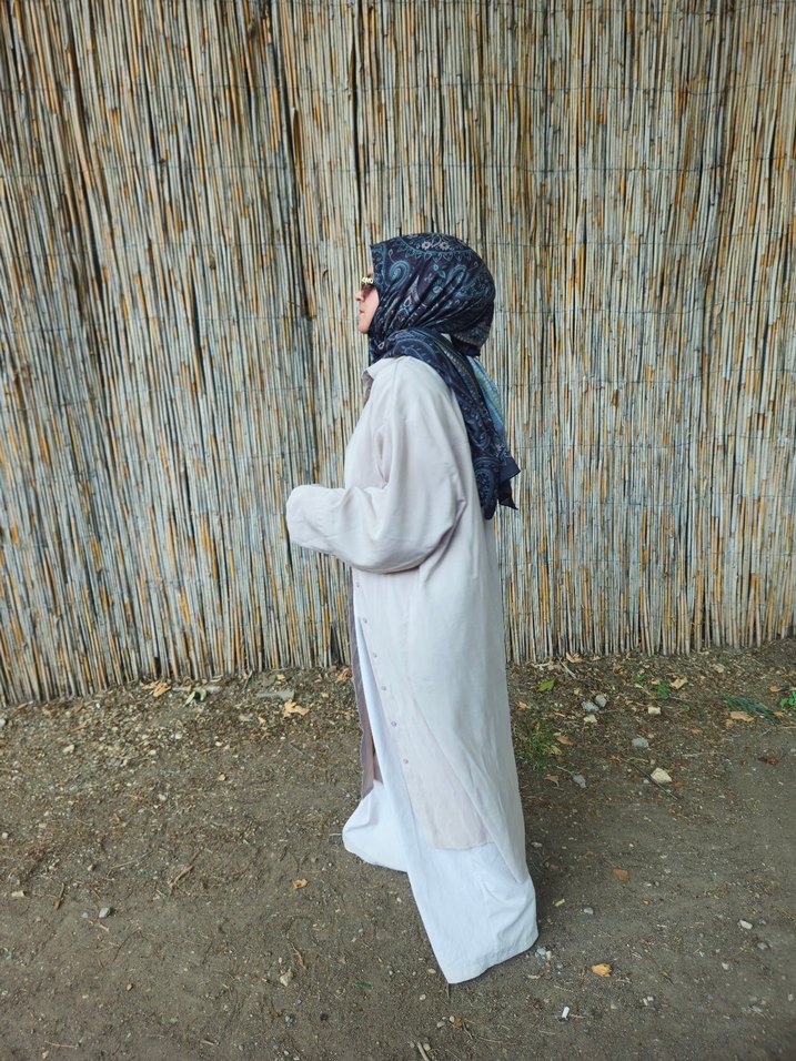 Kumasina bayılacaksınız uzun gömlek  3 renk secenegiyle - Görsel 4