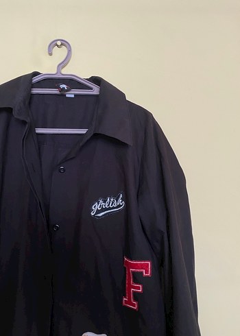 Düğmeli Siyah Uzun Kollu Kadın Gömlek - Görsel 2