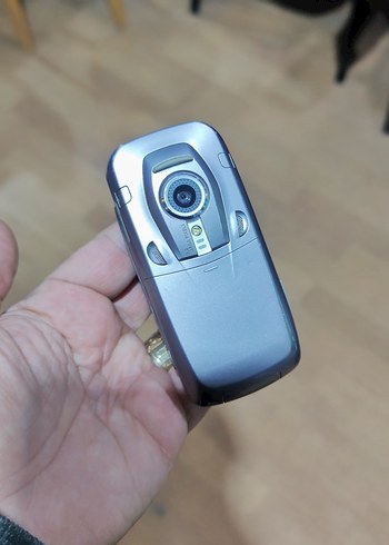 Mavi Gri Casio Kapaklı Telefon Arka vidası - Görsel 2