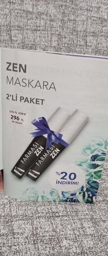  Beden Kadın zen maskara 