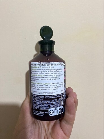 Yves rocher frambuaz saç sirkesi - Görsel 5