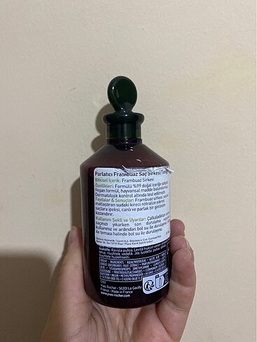 Yves rocher frambuaz saç sirkesi - Görsel 6