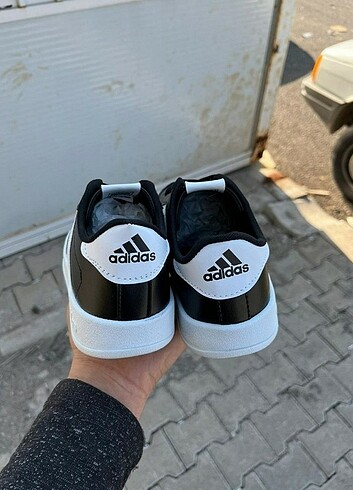 44 Beden siyah Renk Adidas Spor Sneaker Ayakkabı