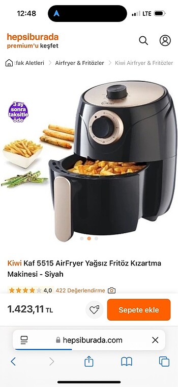 Kiwi Fritöz