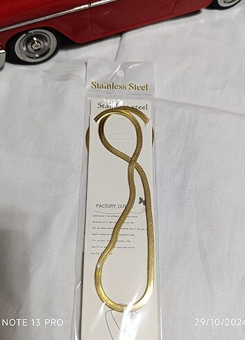 Kararmaz vıp kolye çelik