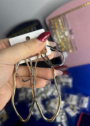 Minimalist Midi Küpe çift kullanılabilir - Görsel 6