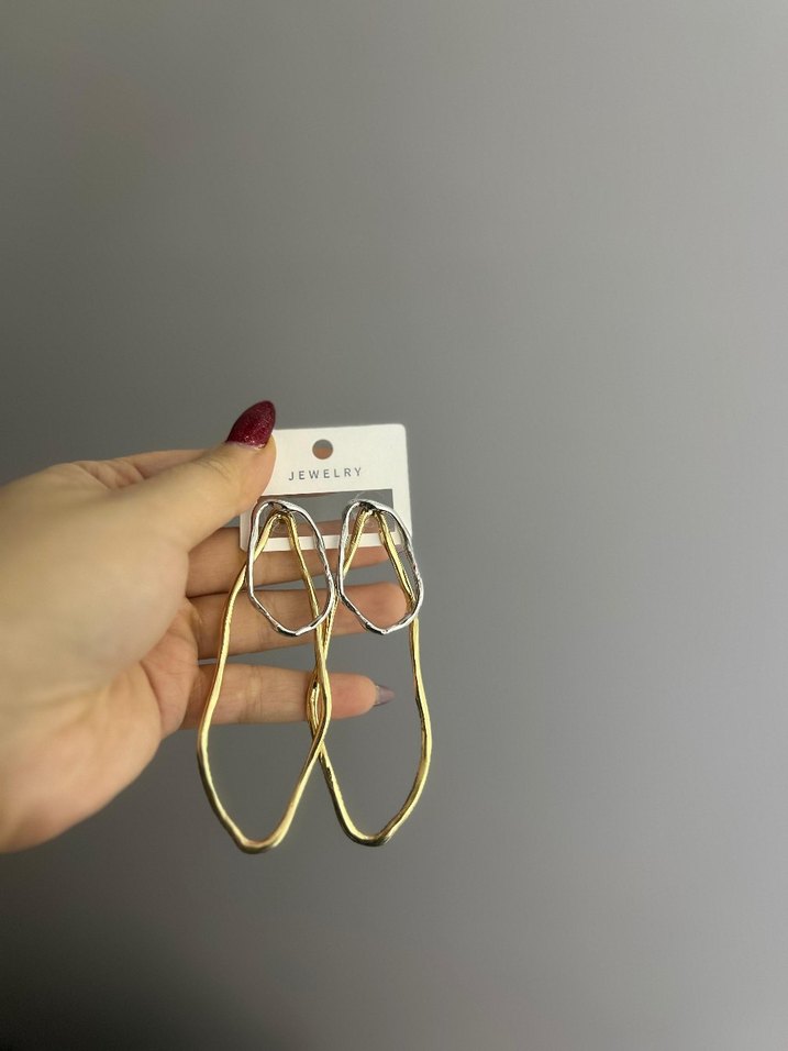 Minimalist Midi Küpe çift kullanılabilir - Görsel 3