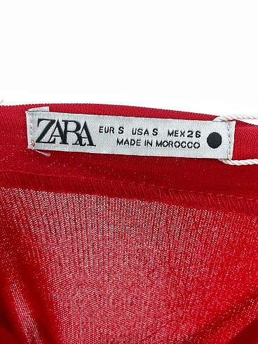 s Beden kırmızı Renk Zara Uzun Elbise %70 İndirimli.