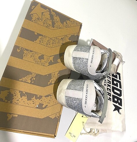 36 Beden gri Renk Golden Goose Deluxe Gümüş