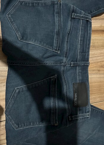 universal Beden lacivert Renk Mavi kot pantolon