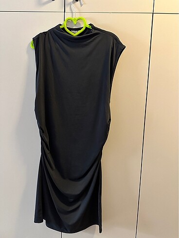 H&M Siyah Vucuda Oturan Elbise | XL