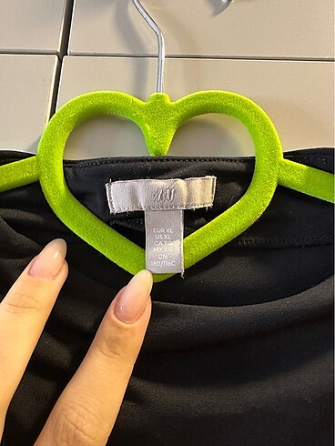 xl Beden H&M Siyah Vucuda Oturan Elbise | XL