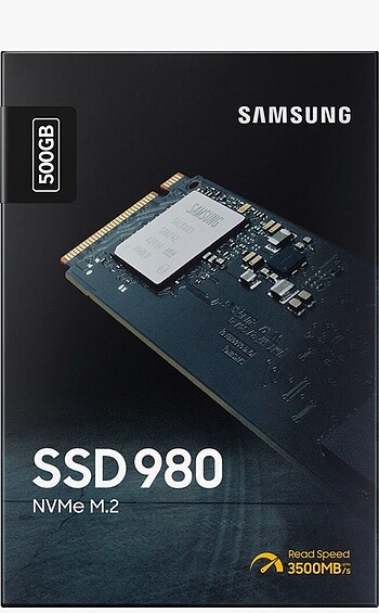 Samsung 500GB 980 M.2 2280 NVMe SSD
