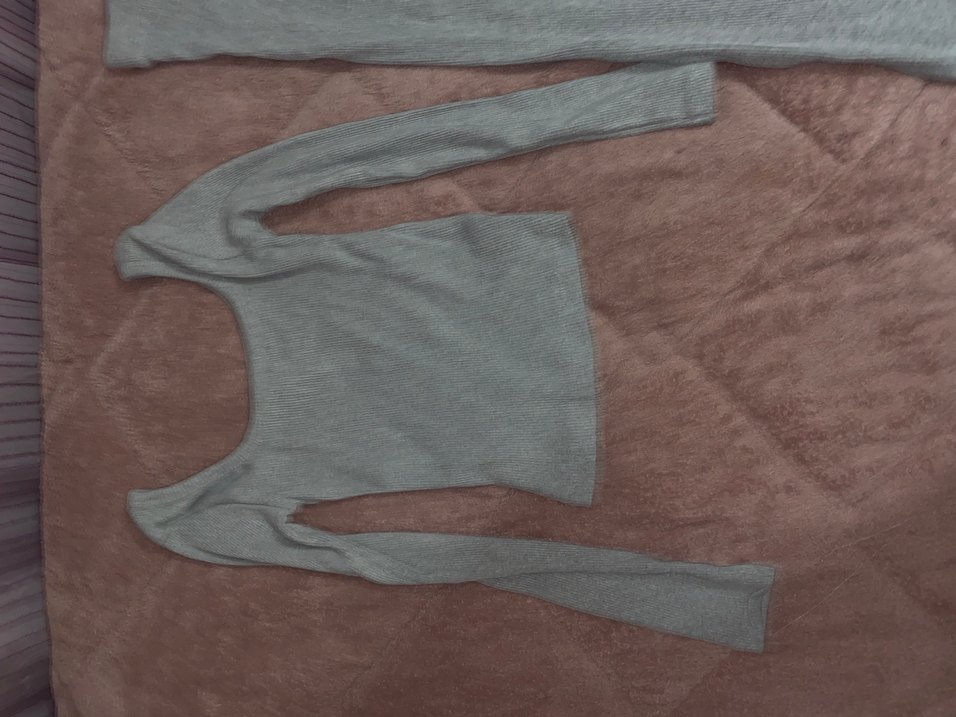 Gri dar etek takım - Görsel 3