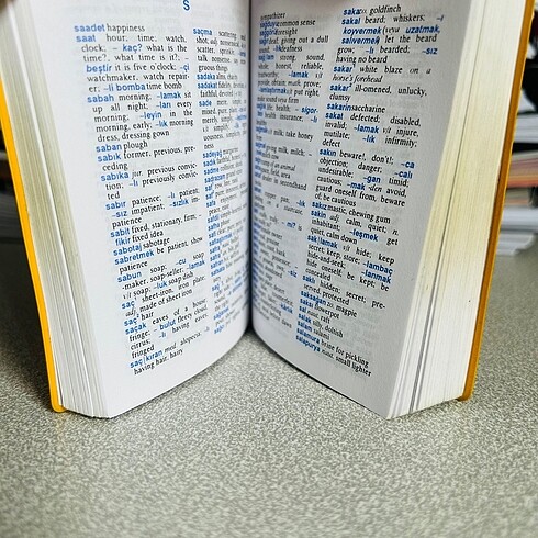 İNGİLİZCE SÖZLÜK (L MARKA) - Görsel 3