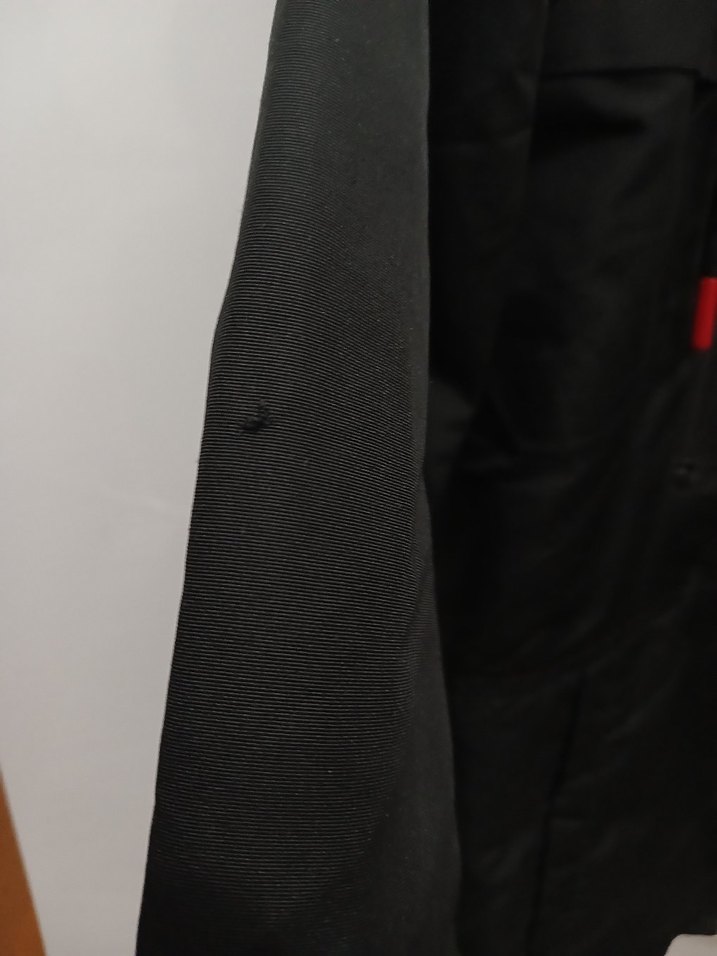 Siyah Kapüşonlu Fermuarlı Erkek Ceket - Görsel 2