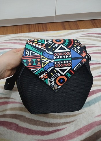 Bohem Desenli Tokalı Kadın Çanta - Görsel 2