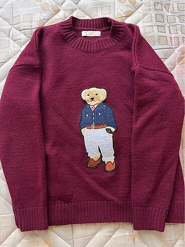 Ralph Lauren ayıcık desenli kazak