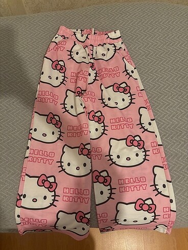 s Beden pembe Renk Hello kitty eşofman altı