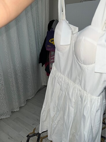 LC Waikiki Beyaz mini elbise