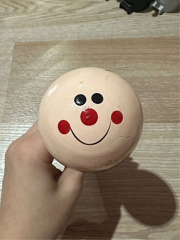 Diğer Çıngıraklı arı bebek oyuncağı ahşap