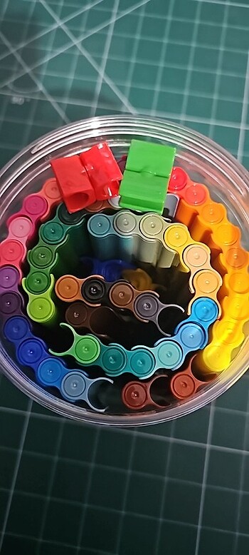 50'li faber Castell set