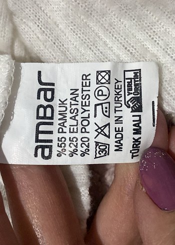 xs Beden Beyaz Kadın Boğazlı Triko Kazak