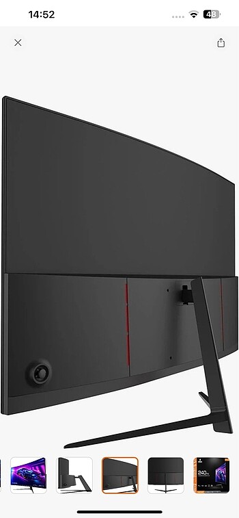 Beden 27 inç 240 hz GAMEBOOSTER MONİTÖR
