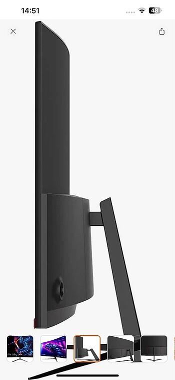 Beden Renk 27 inç 240 hz GAMEBOOSTER MONİTÖR