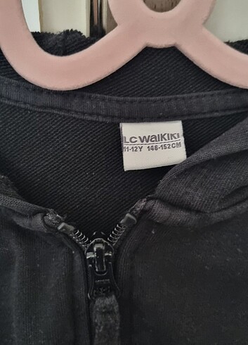 11-12 Yaş Beden Fermuarlı sweatshirt