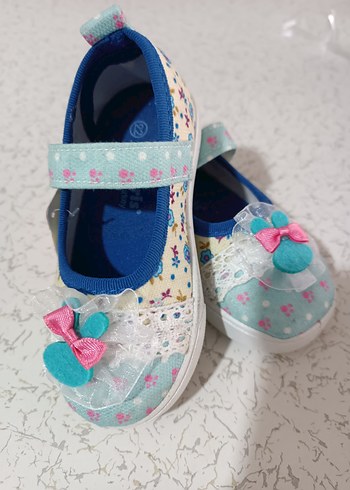 Polaris Çiçek Desenli Kız Çocuk Spor Ayakkabı - Görsel 2