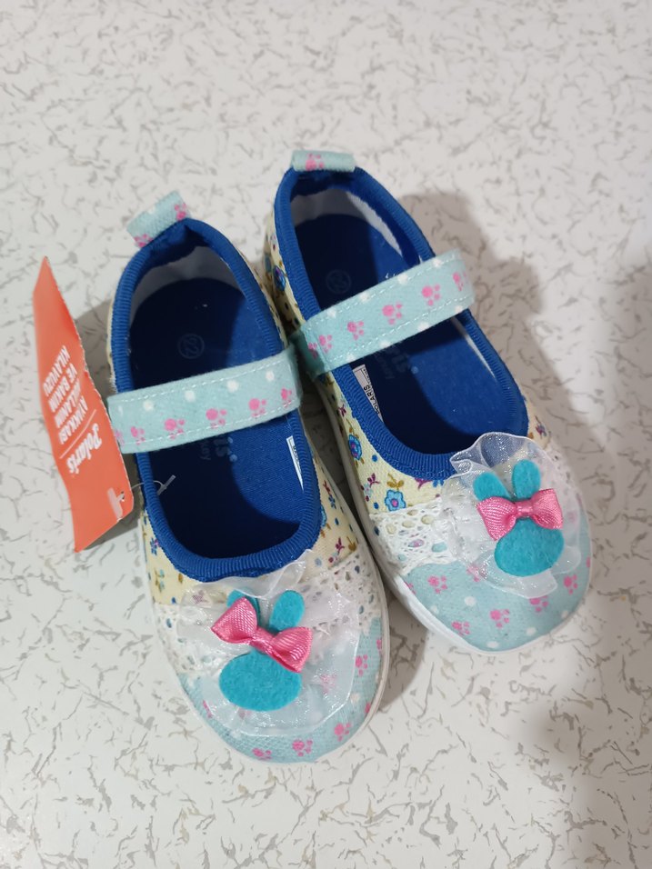 Polaris Çiçek Desenli Kız Çocuk Spor Ayakkabı - Görsel 3