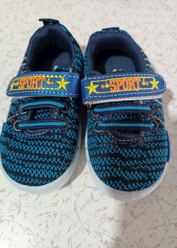 Polaris Mavi Bağcıksız Erkek Çocuk Spor Ayakkabı - Görsel 4