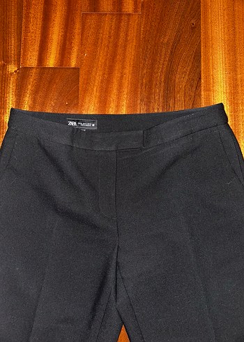 xl Beden siyah Renk Zara Siyah Kadın Kumaş Pantolon