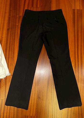Zara Zara Siyah Kadın Kumaş Pantolon