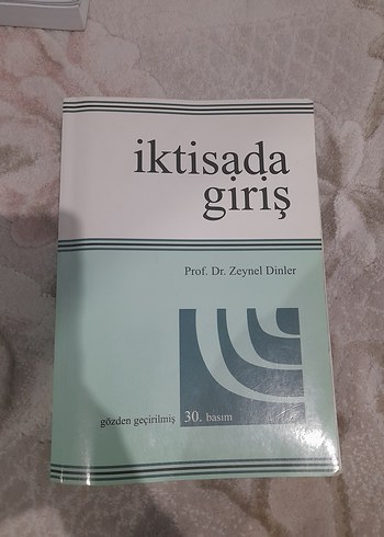 İktisada Giriş - Prof. Dr. Zeynel Dinler
