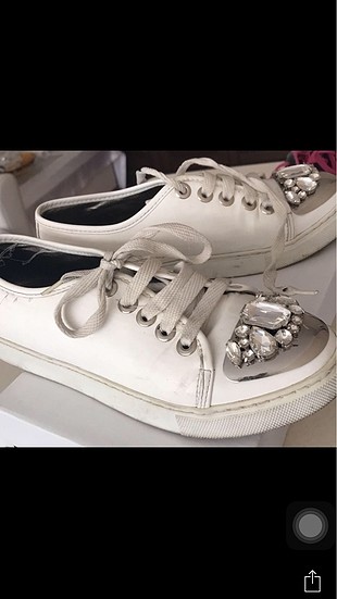 38 Beden beyaz Renk Pelinin ayakkabıları