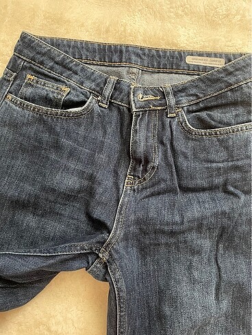 26 Beden Kuş gözü detaylı denim