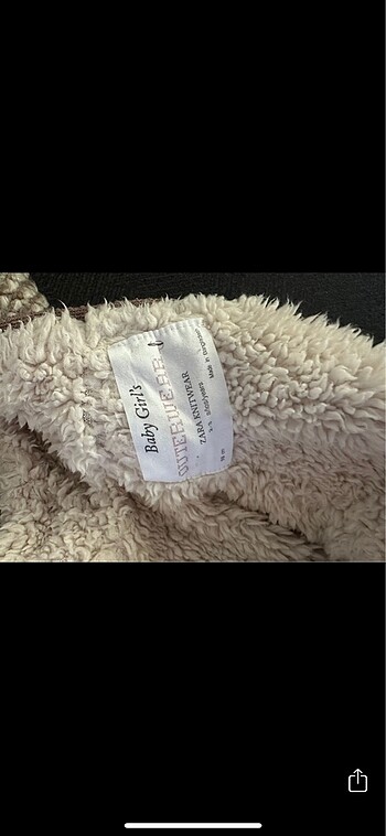 24-36 Ay Beden kahverengi Renk Zara baby