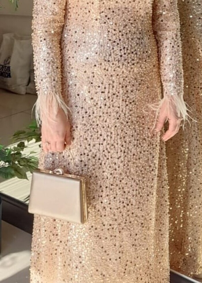 Abiye gold - Görsel 2