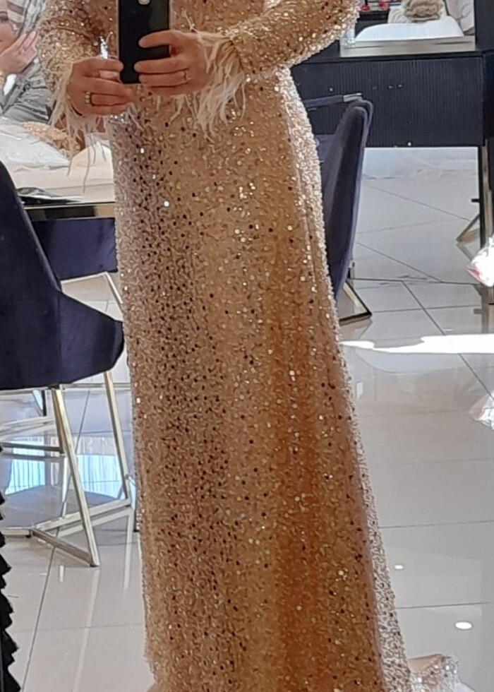 Abiye gold - Görsel 3