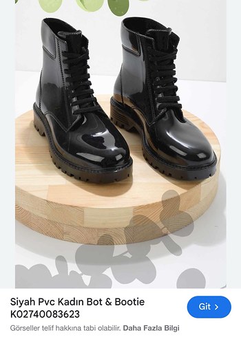 Siyah Rugan Gotik Stiletto Topuklu Kadın Bot - Görsel 3