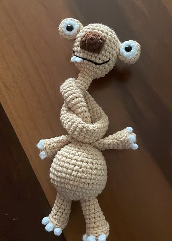 Renkli El Örgüsü Sevimli Peluş Oyuncak - Görsel 2