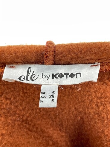 s Beden kahverengi Renk Koton Sweatshirt %70 İndirimli.