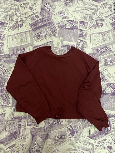 sweatshirt bordo