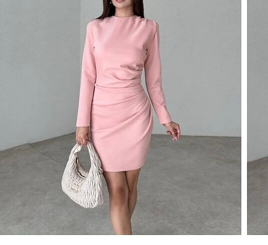 MOOİ BUTİK PEMBE TATLİŞŞŞŞ Bİ ELBİSE